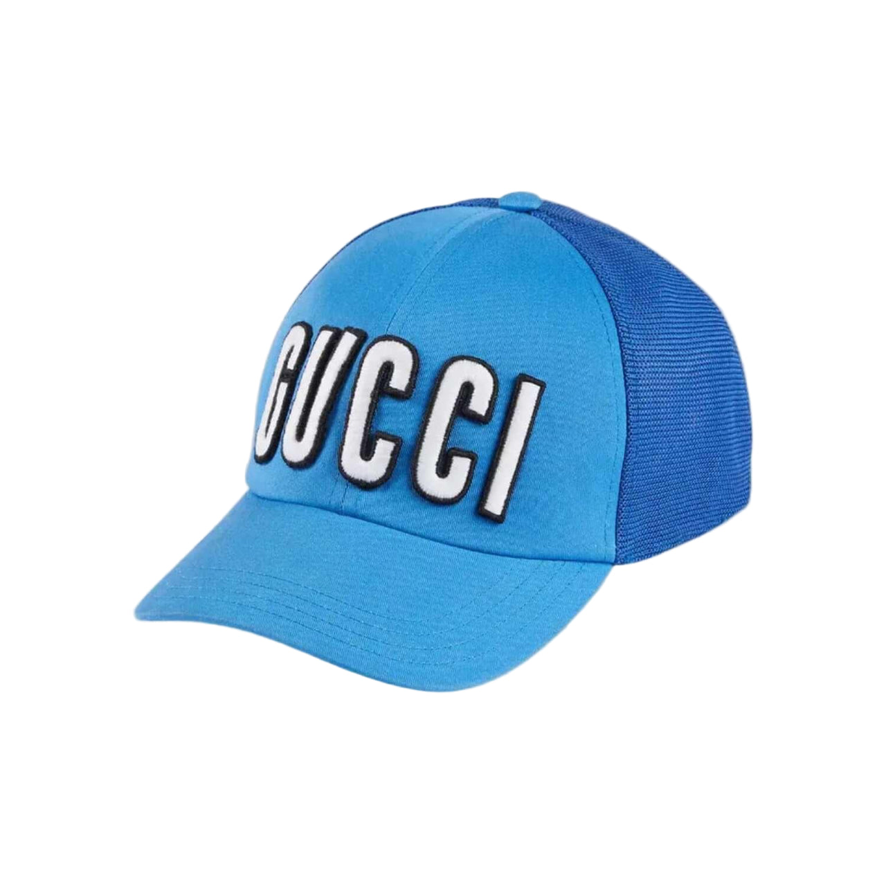 Baseball Hat With Patch 'Blue'
