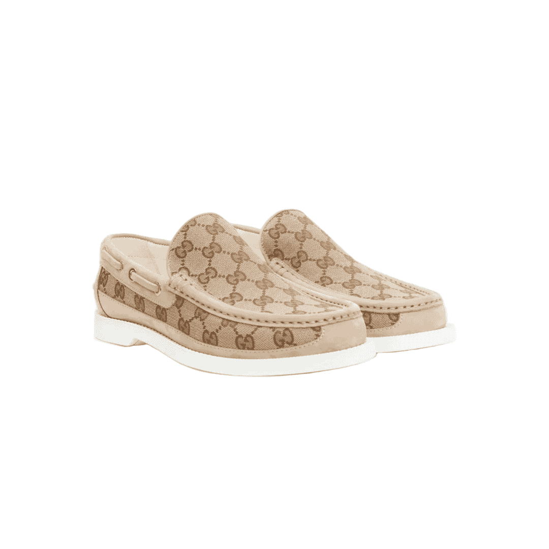 Mocasines de hombre en beige