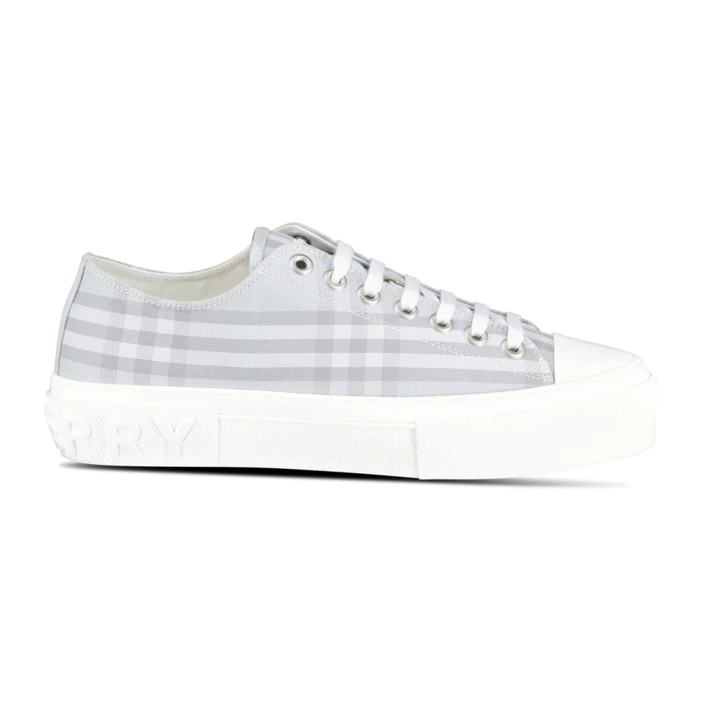 Zapatillas de cuadros Jack Low en gris