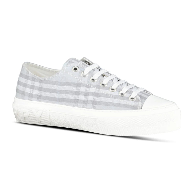 Zapatillas de cuadros Jack Low en gris