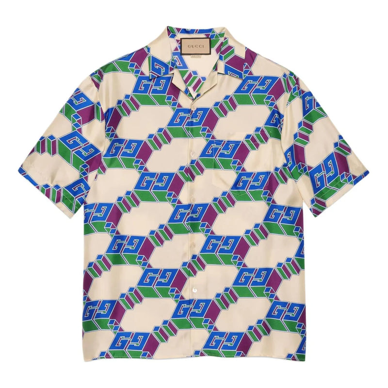 Polo de piqué de algodón con tribanda