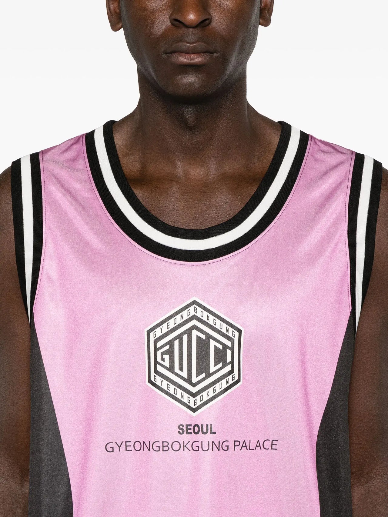 Coastal Technical Jersey Tank Top 'Pink'