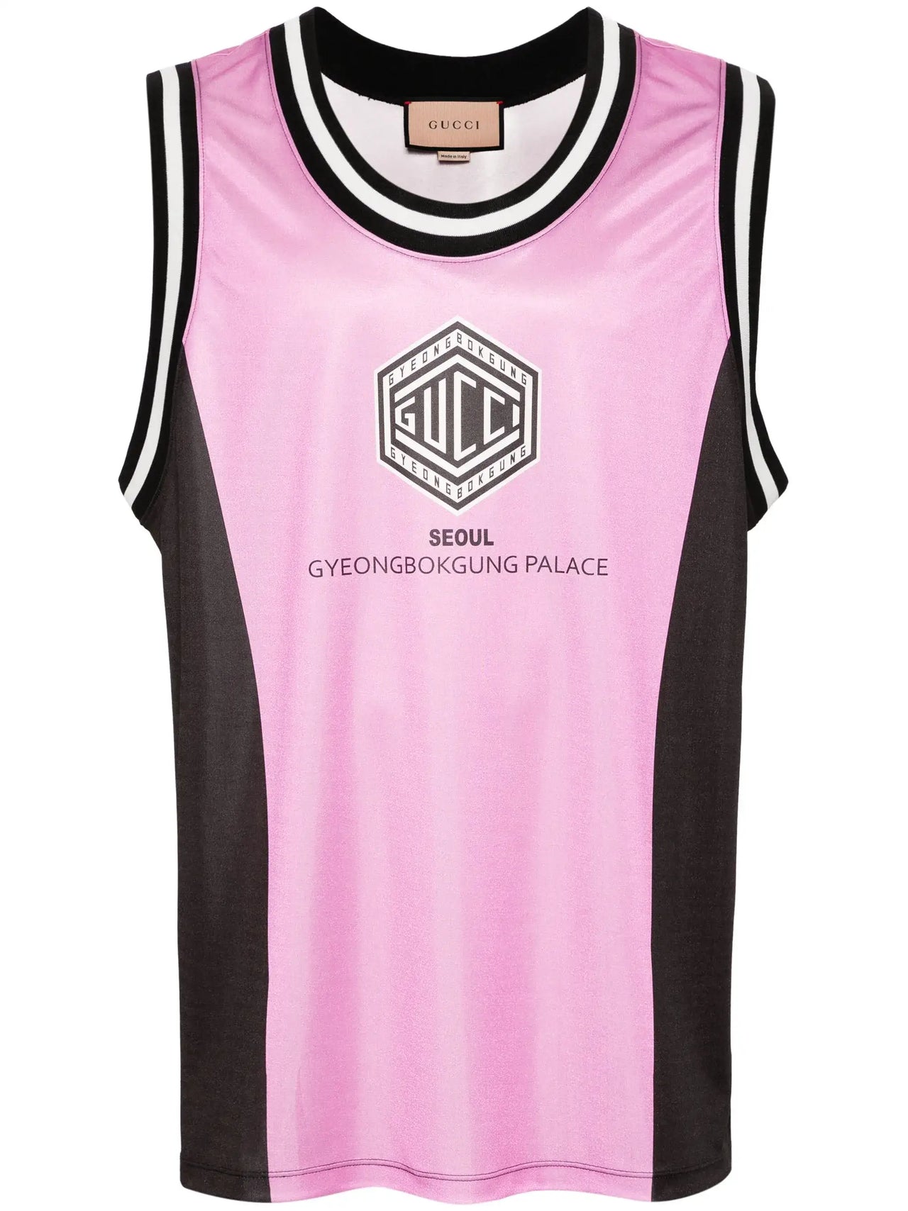 Coastal Technical Jersey Tank Top 'Pink'