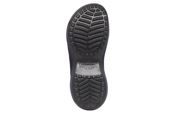 Crocs x Balenciaga Pool Slide 'Black' (Copy)