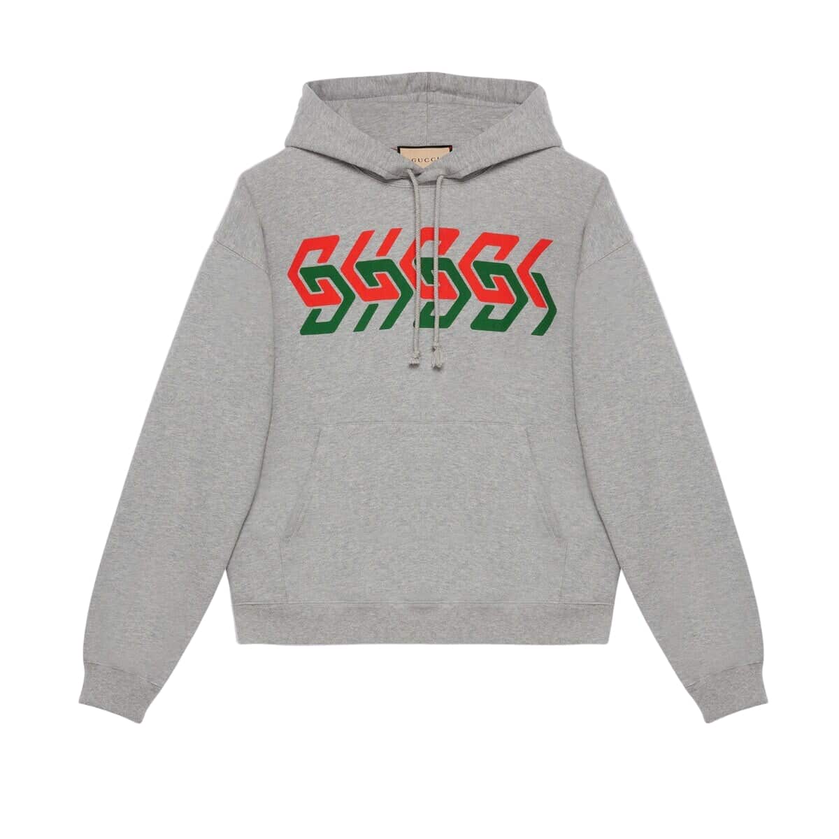Mirror Logo Print Hooded Sweatshirt