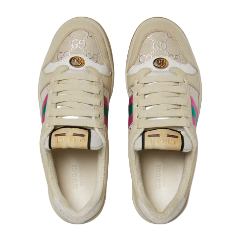 Screener para mujer 'White GG Lamé' 