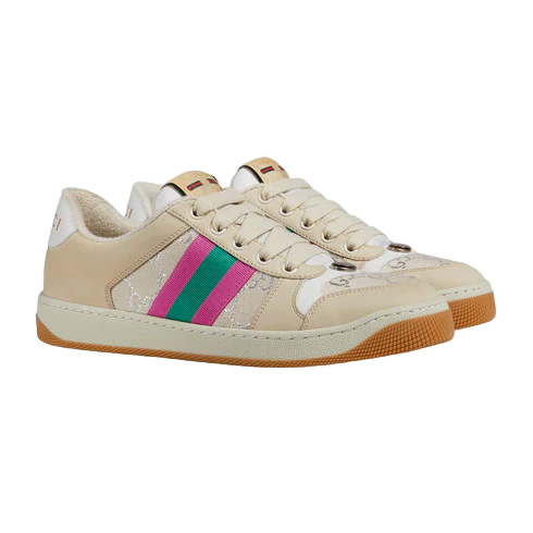 Screener para mujer 'White GG Lamé' 