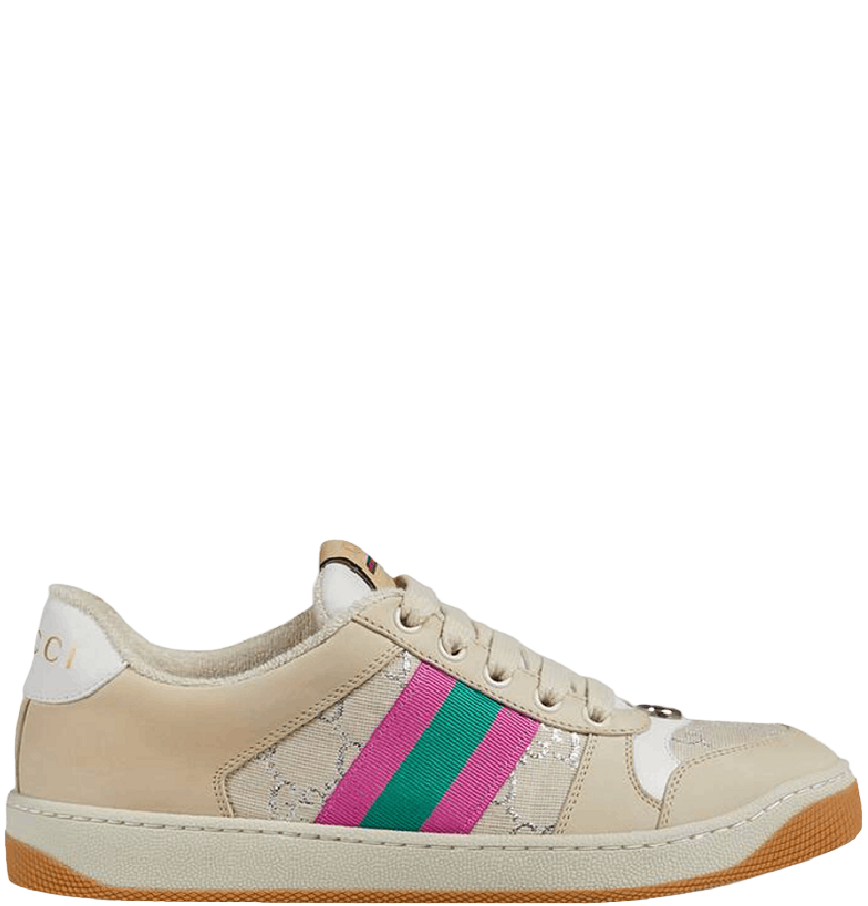 Screener para mujer 'White GG Lamé' 